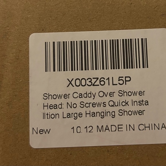 Shower Caddy Hanging Organizer for Bathroom: Over Head Hanger (Large) Stainless - Picture 4 of 4